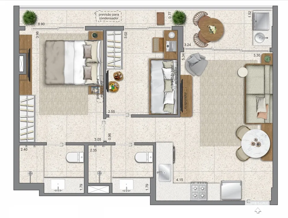 Apartamento, 1 quarto, 27 m² - Foto 28