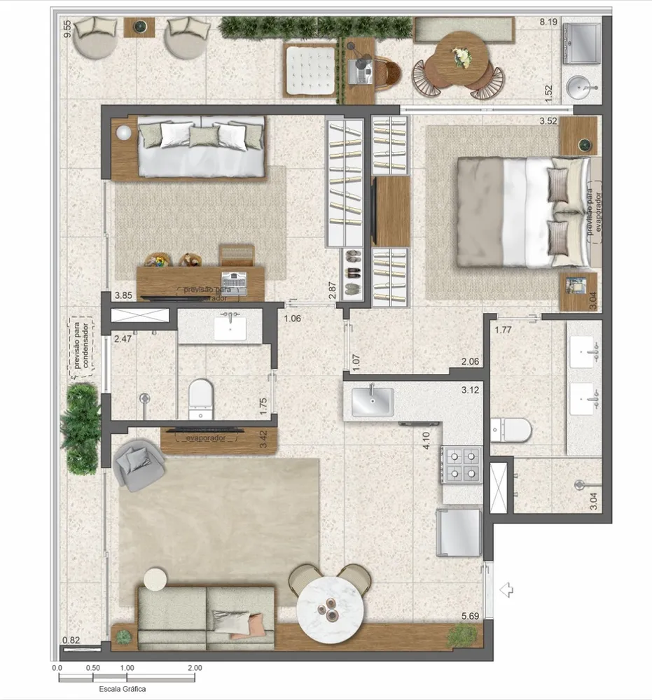 Apartamento, 1 quarto, 27 m² - Foto 32