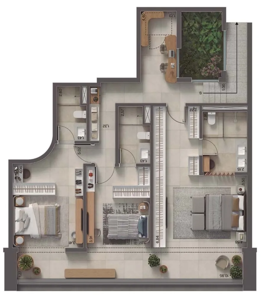 Cobertura, 4 quartos, 323 m² - Foto 24