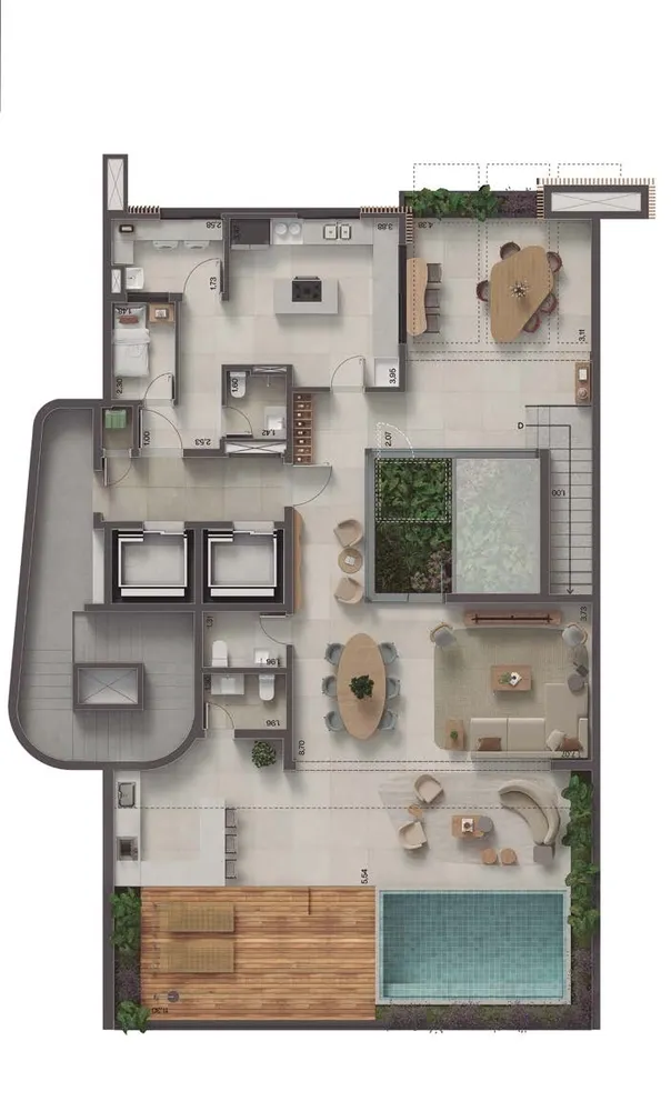 Cobertura, 4 quartos, 323 m² - Foto 23