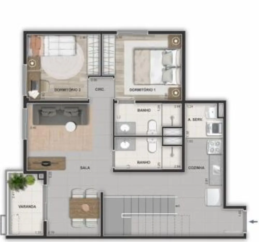 Cobertura, 3 quartos, 138 m² - Foto 17