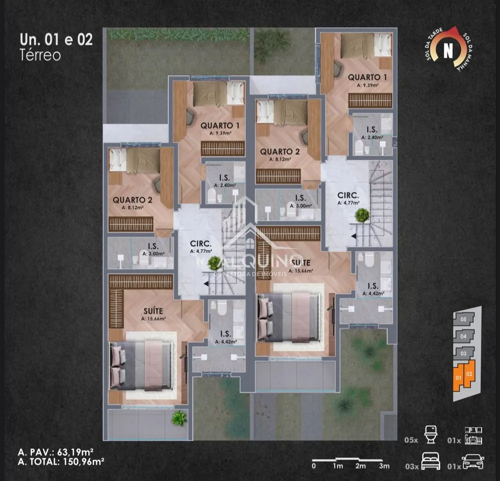 Sobrado, 3 quartos, 135 m² - Foto 5