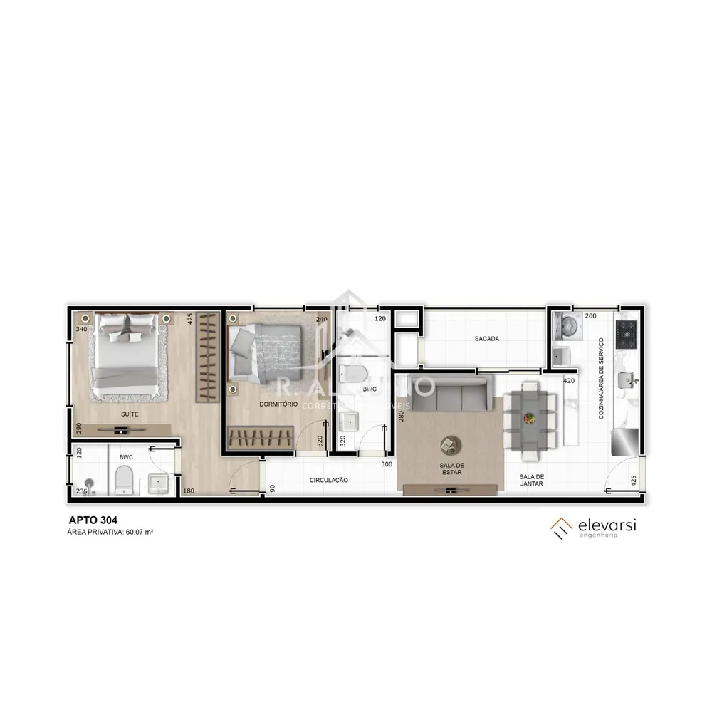 Apartamento, 3 quartos, 79 m² - Foto 8