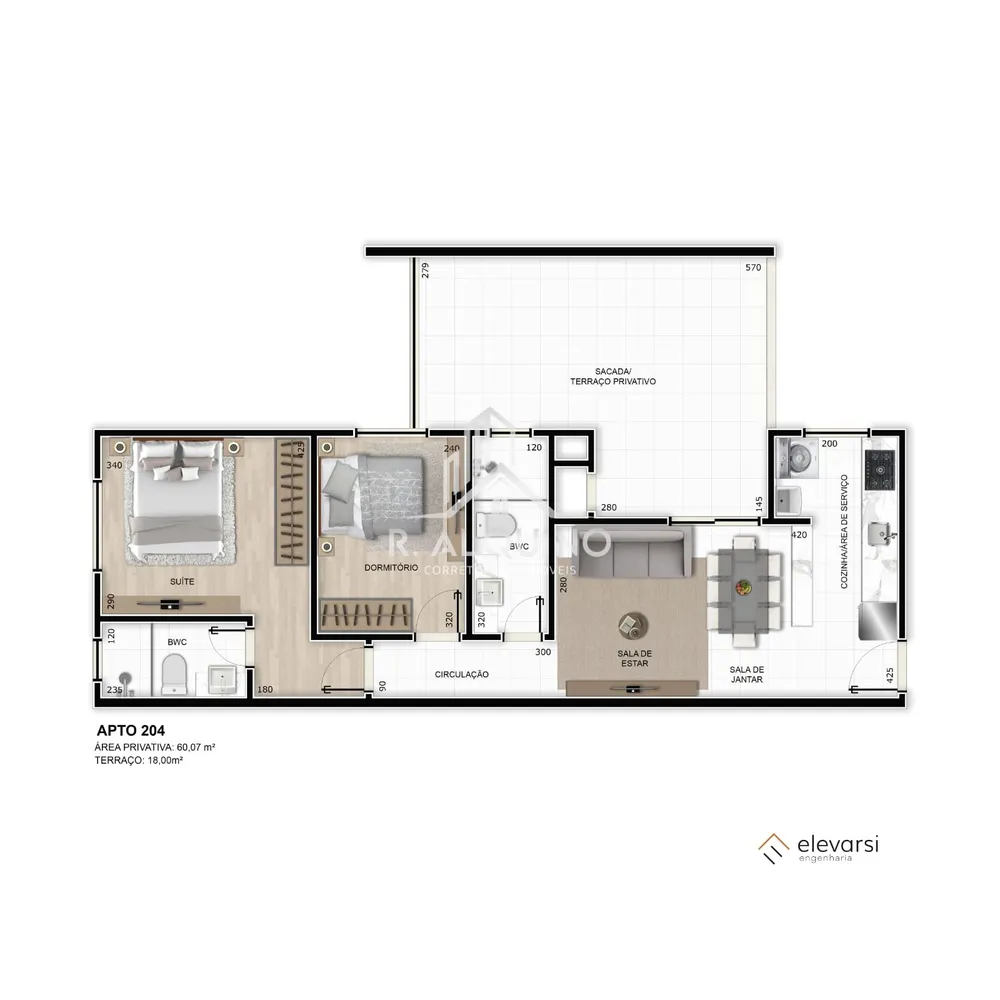 Cobertura, 3 quartos, 154 m² - Foto 13