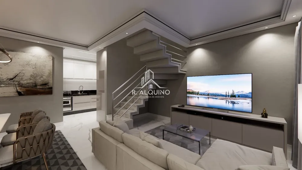 Sobrado, 3 quartos, 87 m² - Foto 2