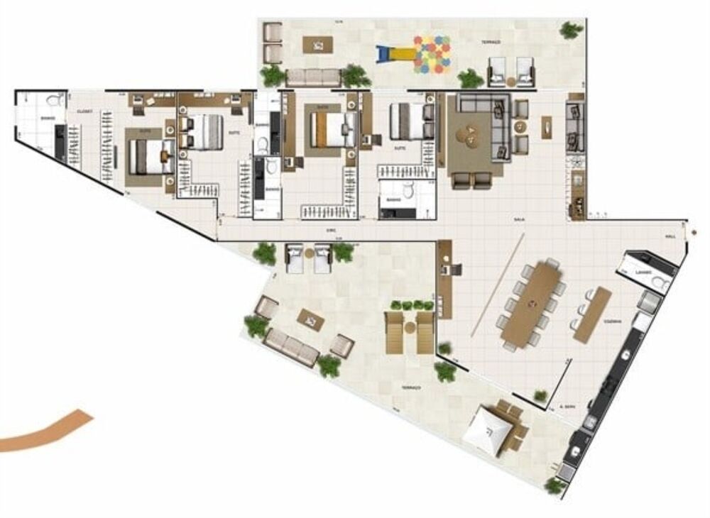 Apartamento à venda com 2 quartos, 105m² - Foto 16