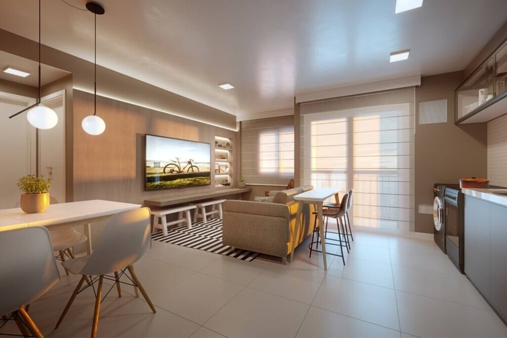 Apartamento à venda com 2 quartos, 37m² - Foto 3