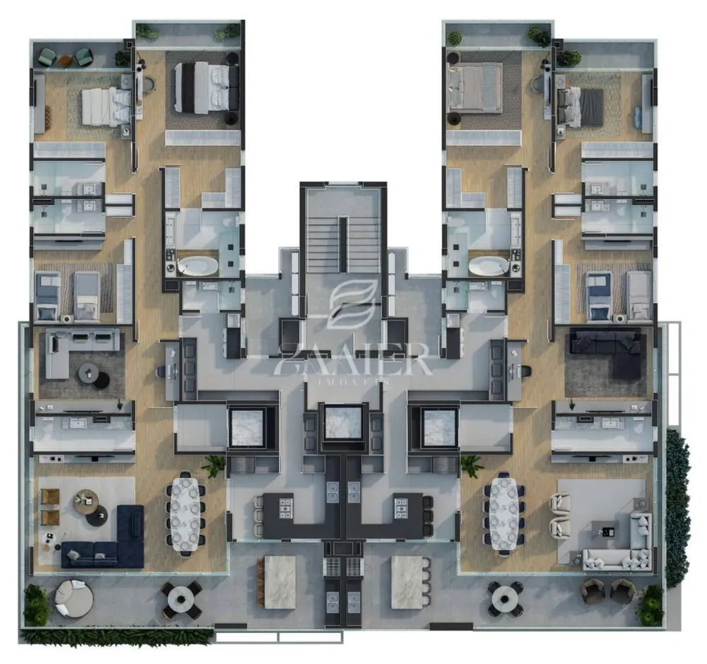 Apartamento, 4 quartos, 259 m² - Foto 2