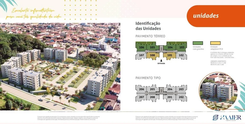 Apartamento, 2 quartos, 43 m² - Foto 1
