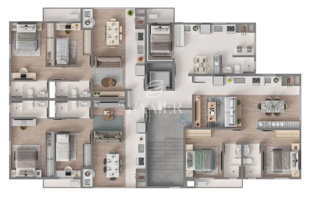 Apartamento, 2 quartos, 61 m² - Foto 1