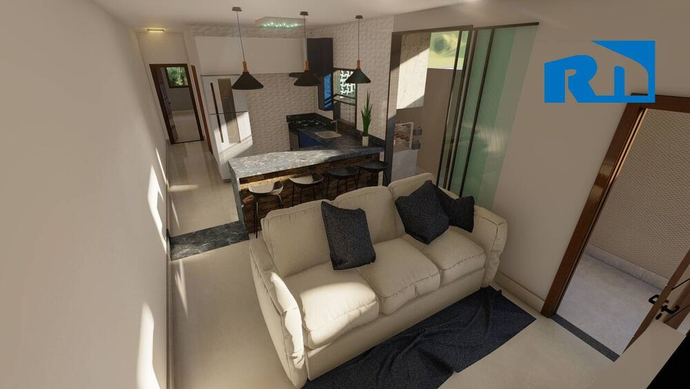 Casa, 3 quartos, 60 m² - Foto 2