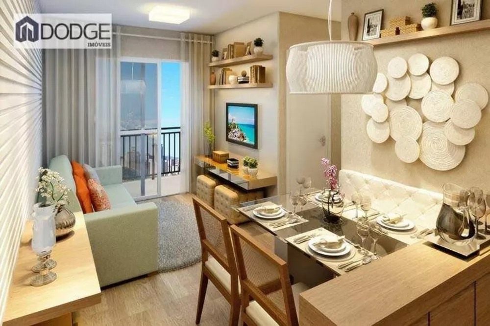 Apartamento à venda com 3 quartos, 59m² - Foto 2