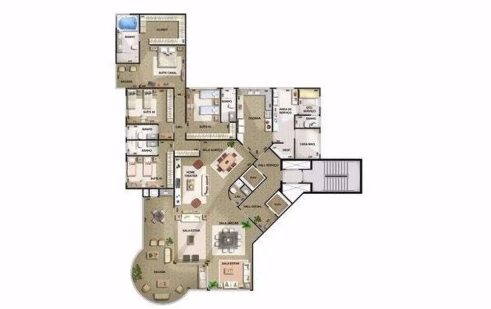 Apartamento, 4 quartos - Foto 10