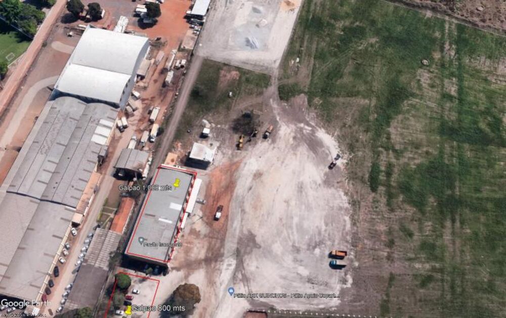 Depósito-Galpão, 1000 m² - Foto 1