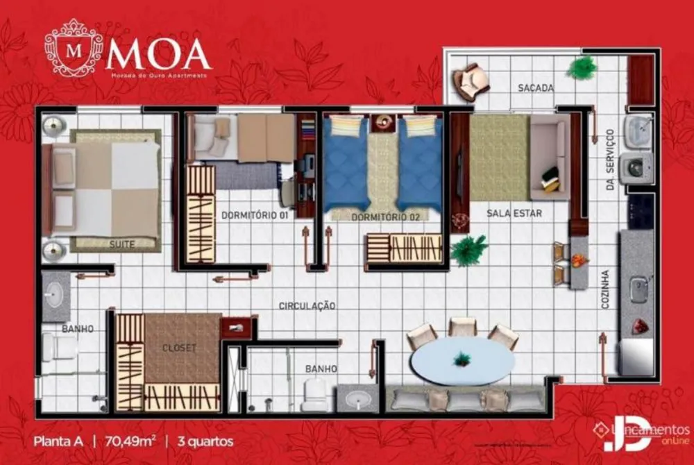 Apartamento, 79 m² - Foto 6