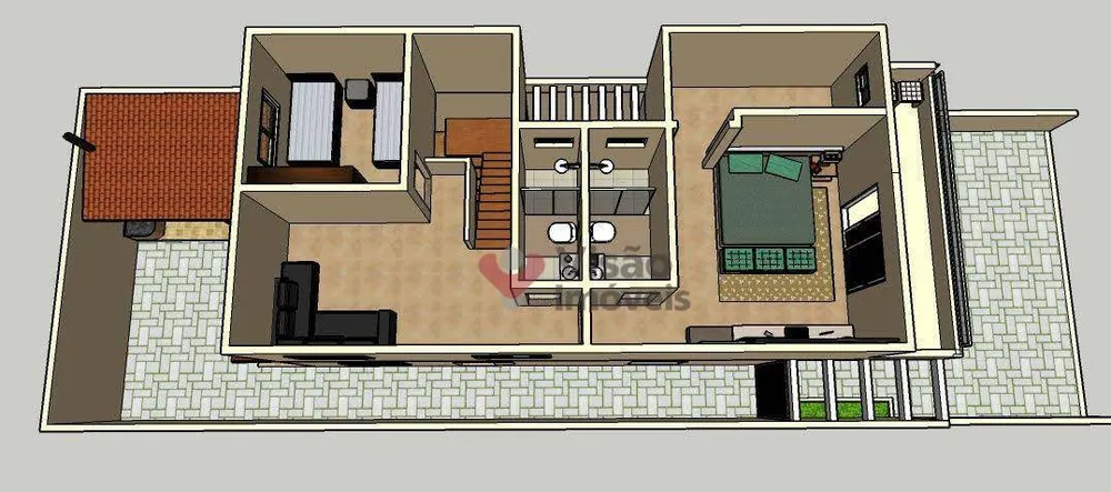 Sobrado, 3 quartos, 200 m² - Foto 14