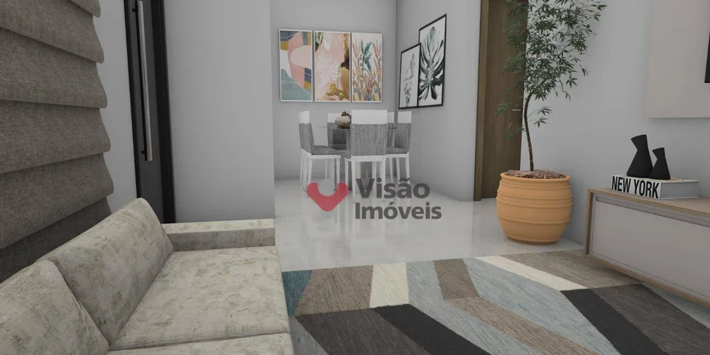 Casa, 3 quartos, 96 m² - Foto 2