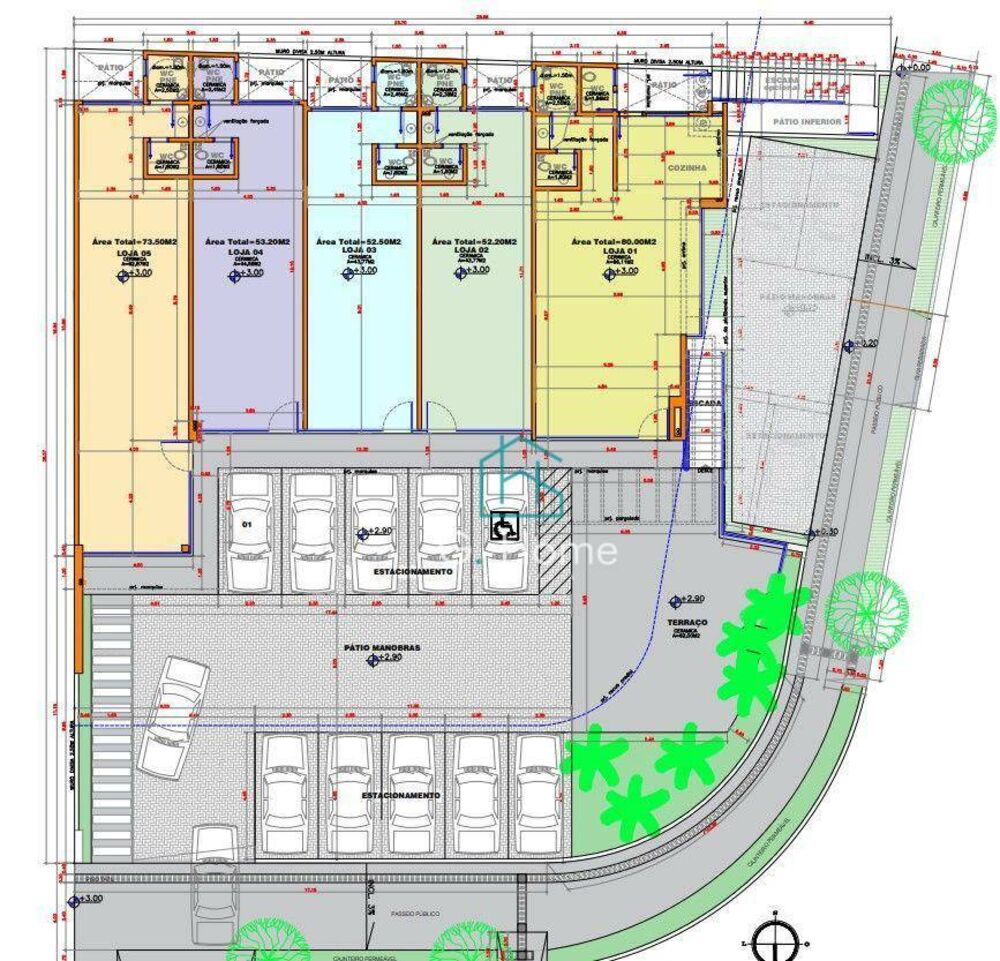 Loja-Salão para alugar, 52m² - Foto 7