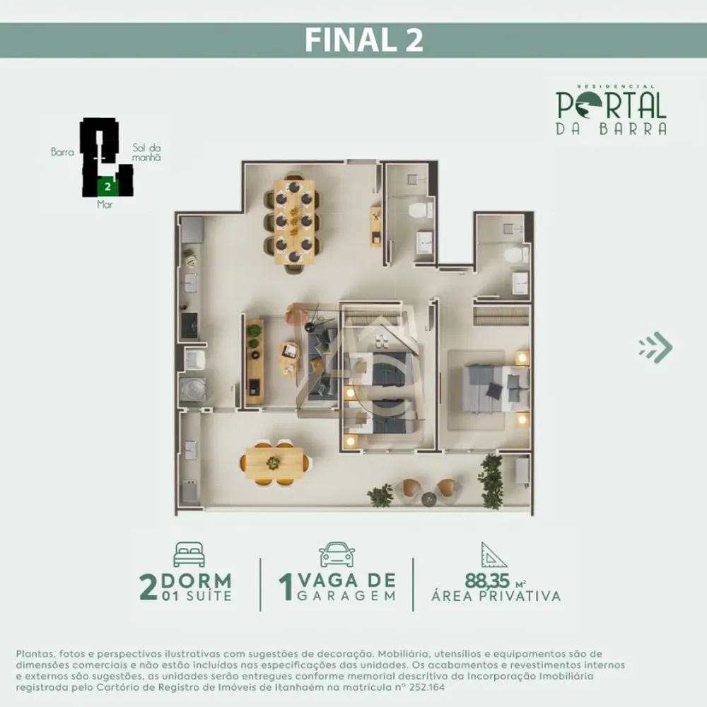Apartamento, 2 quartos, 71 m² - Foto 15