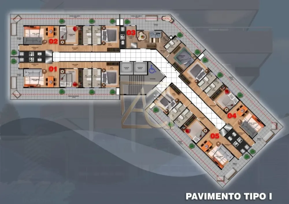 Apartamento, 1 quarto, 52 m² - Foto 5