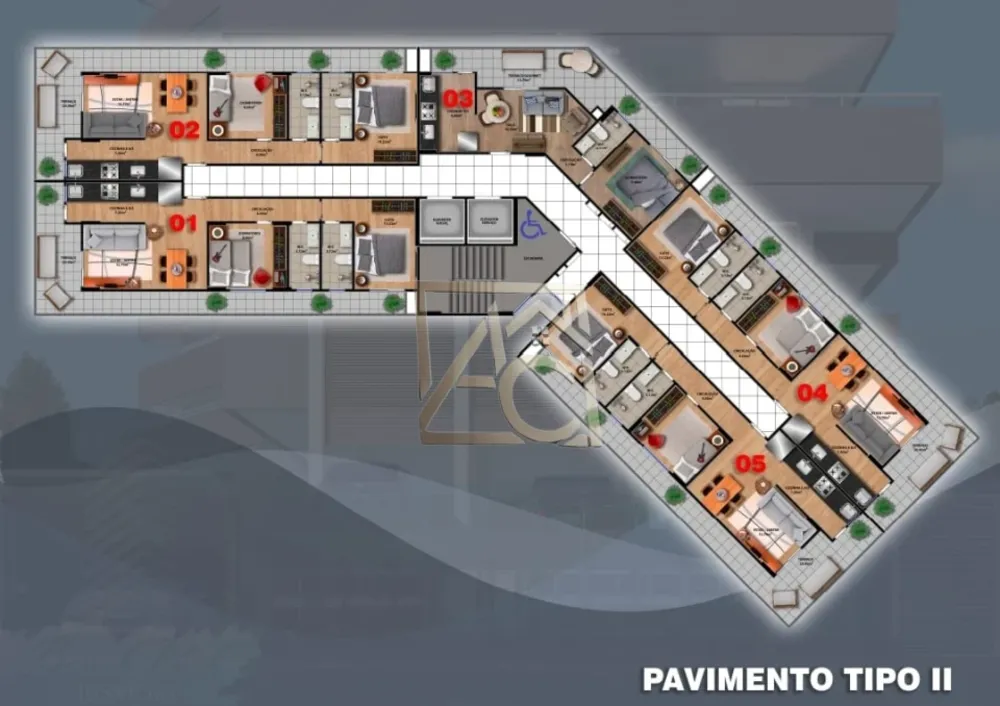 Apartamento, 1 quarto, 52 m² - Foto 12