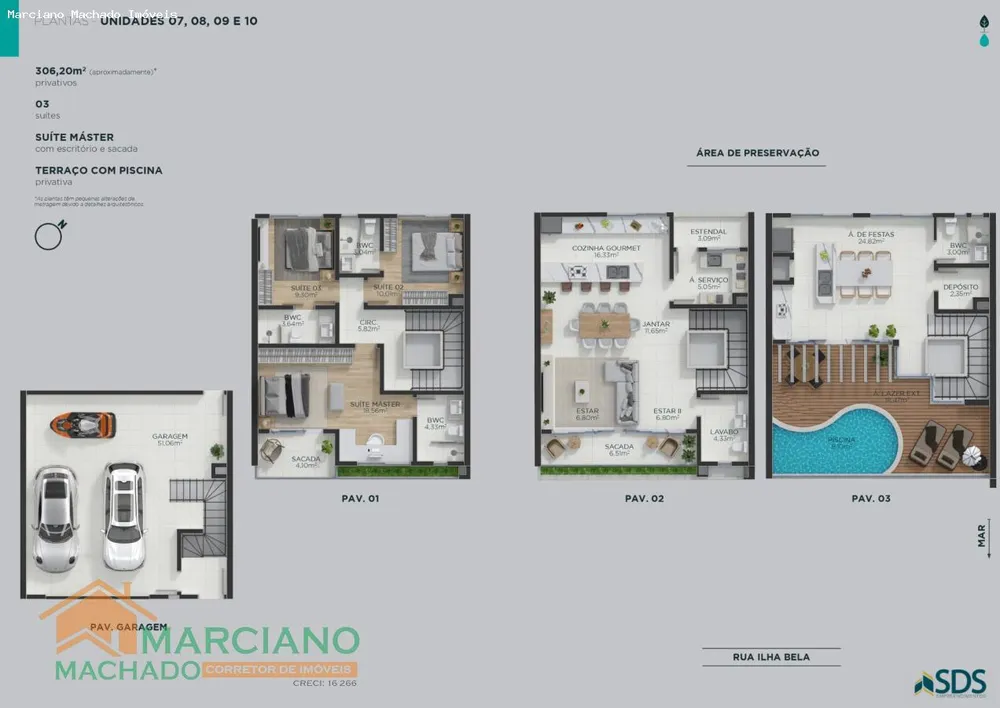 Casa, 3 quartos, 308 m² - Foto 14