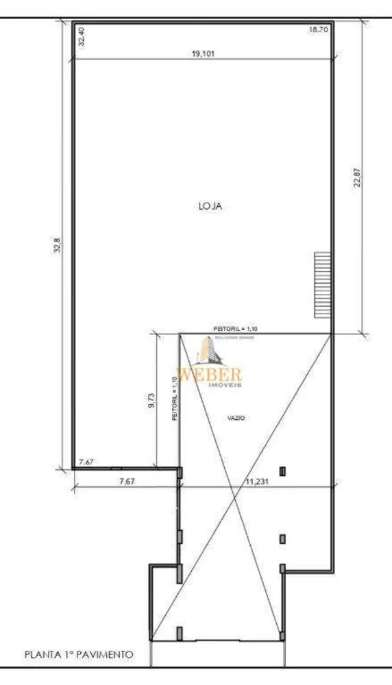 Loja-Salão, 1328 m² - Foto 5