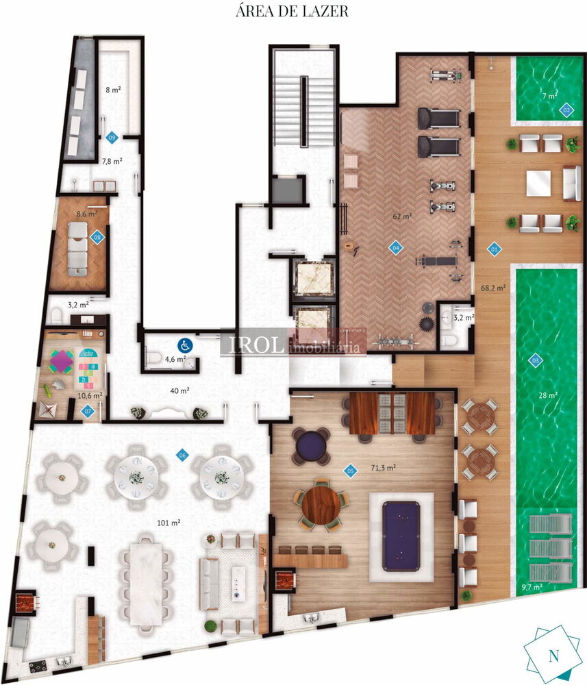 Apartamento, 3 quartos, 130 m² - Foto 24