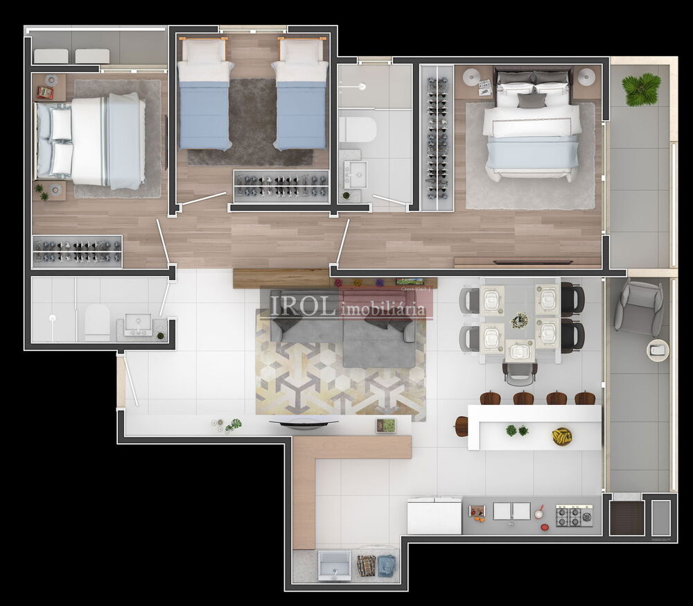 Apartamento, 3 quartos, 115 m² - Foto 17