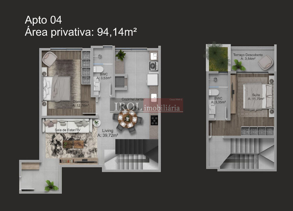 Apartamento, 3 quartos, 100 m² - Foto 28
