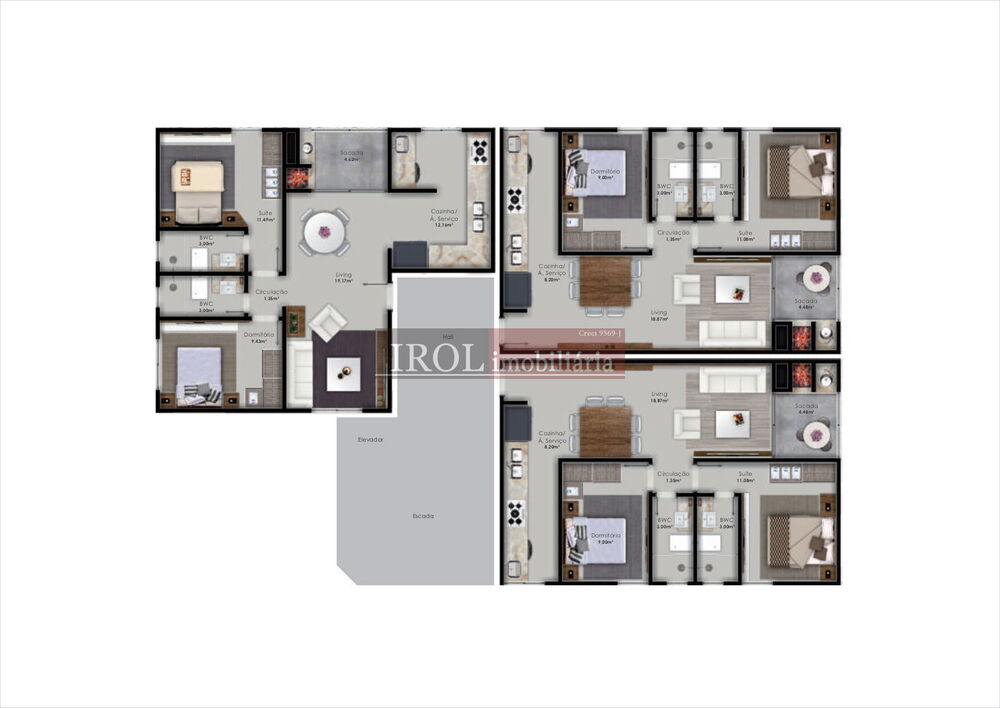 Apartamento, 2 quartos, 171 m² - Foto 7