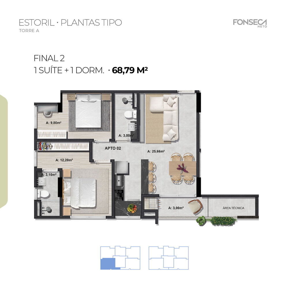 Apartamento, 1 quarto, 40 m² - Foto 39
