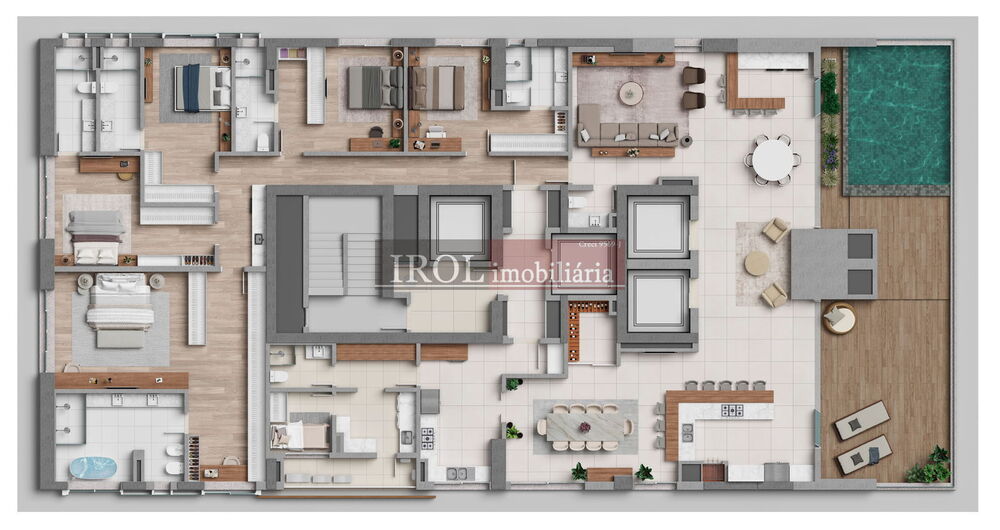Apartamento, 4 quartos, 232 m² - Foto 42