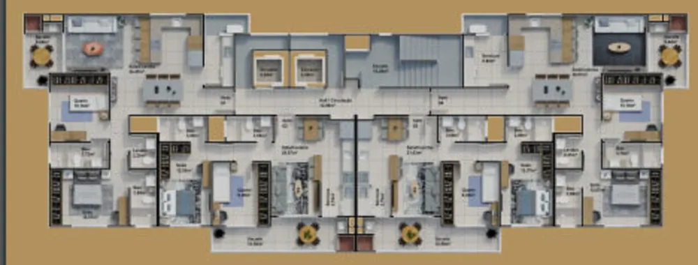 Apartamento, 2 quartos, 93 m² - Foto 3