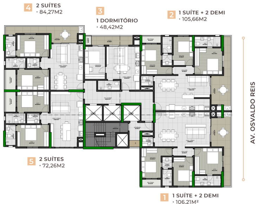 Apartamento, 3 quartos, 106 m² - Foto 22