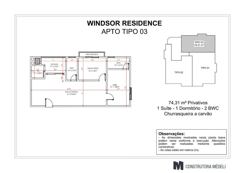 Apartamento, 1 quarto, 74 m² - Foto 25