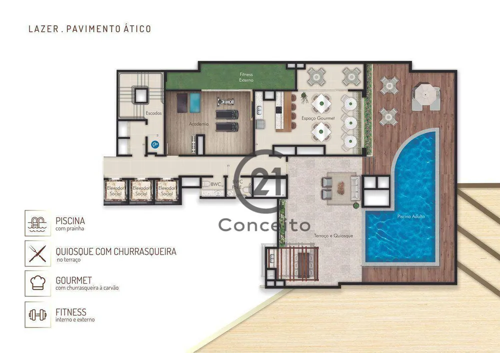 Apartamento, 2 quartos, 79 m² - Foto 1