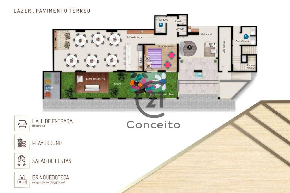 Apartamento, 2 quartos, 79 m² - Foto 1