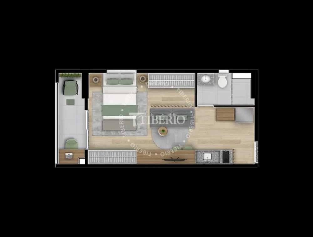 Kitnet-Studio, 43 m² - Foto 9