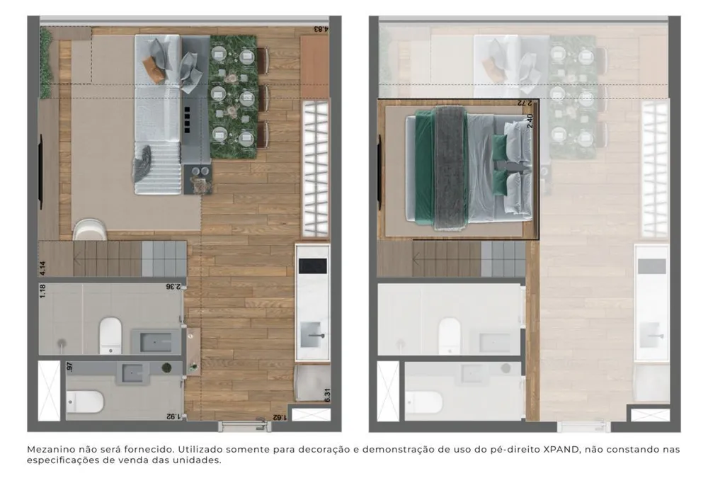 Loft, 31 m² - Foto 7