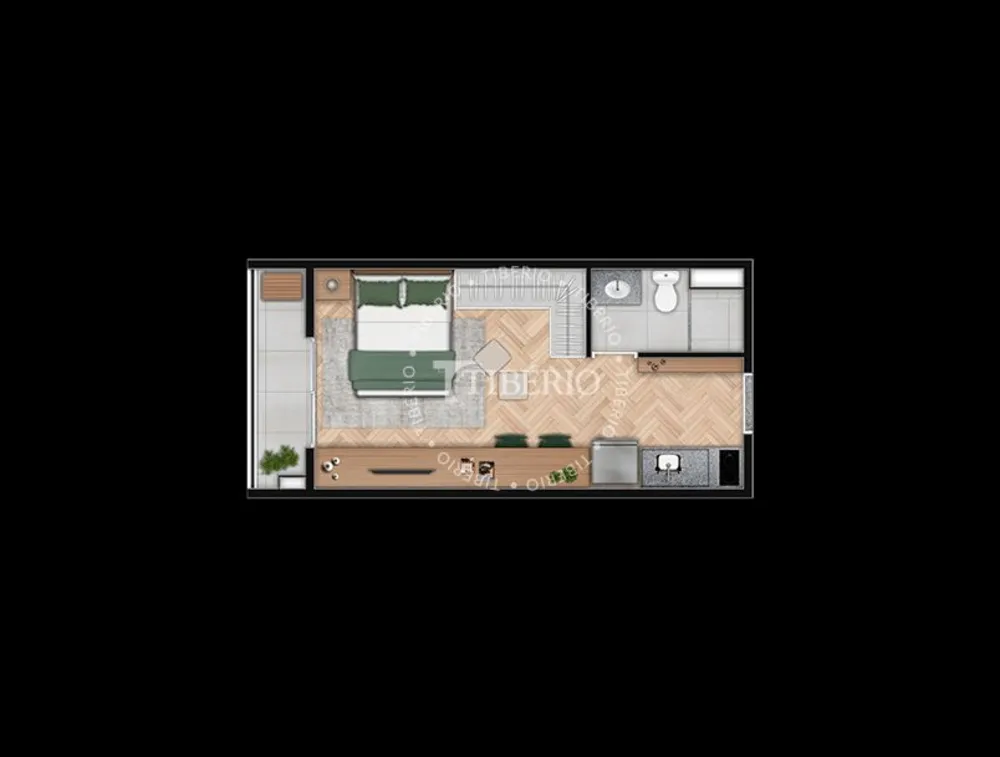 Apartamento, 1 quarto, 43 m² - Foto 5