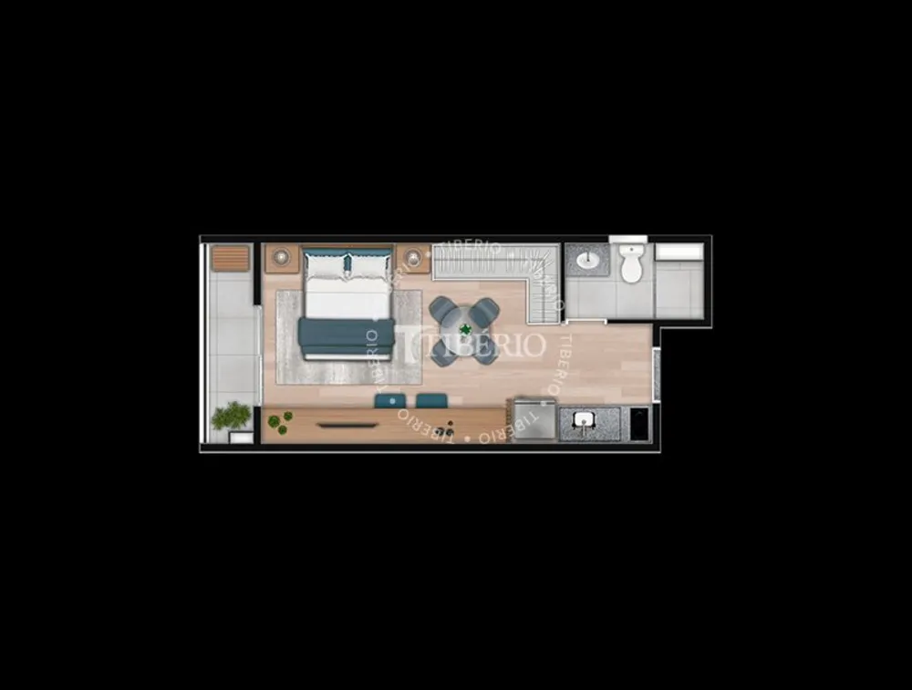 Apartamento, 1 quarto, 43 m² - Foto 8