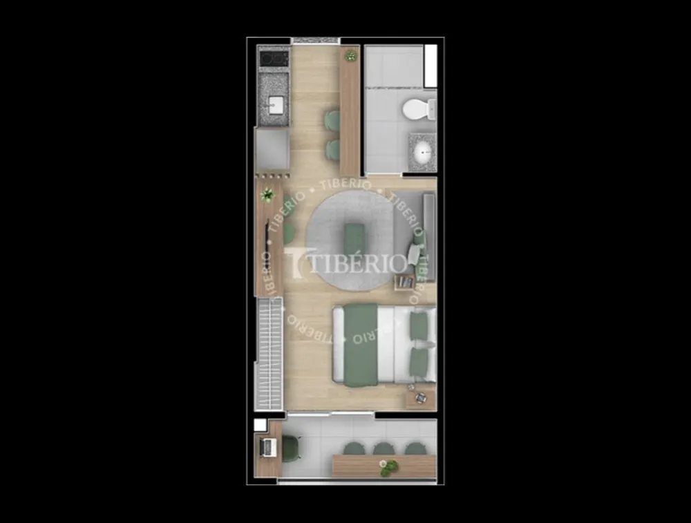 Kitnet-Studio, 27 m² - Foto 8
