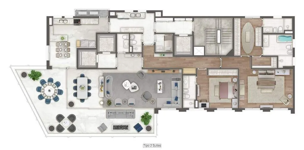Cobertura, 4 quartos, 559 m² - Foto 5