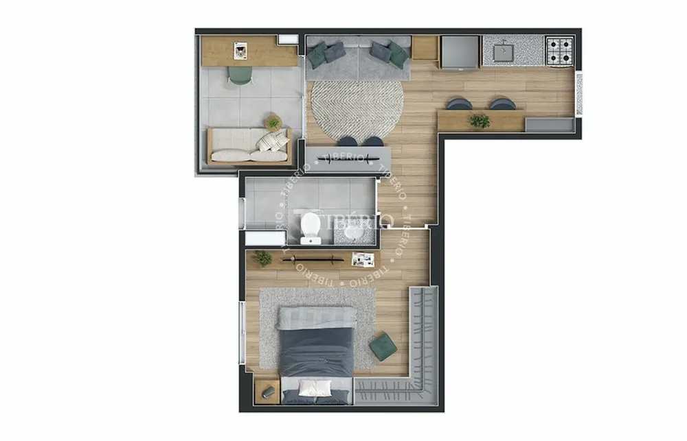 Apartamento, 2 quartos, 41 m² - Foto 3