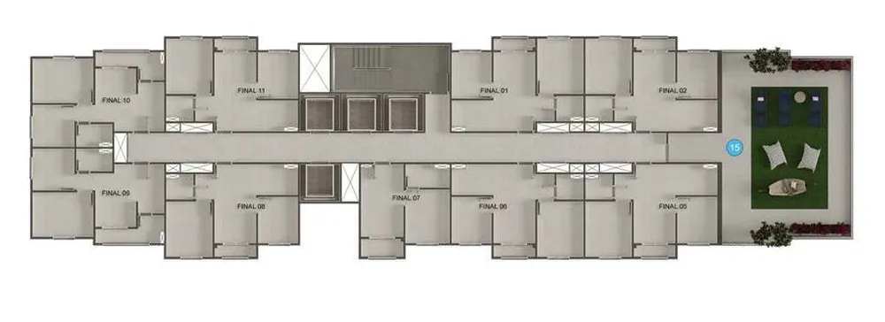 Apartamento, 2 quartos, 36 m² - Foto 5