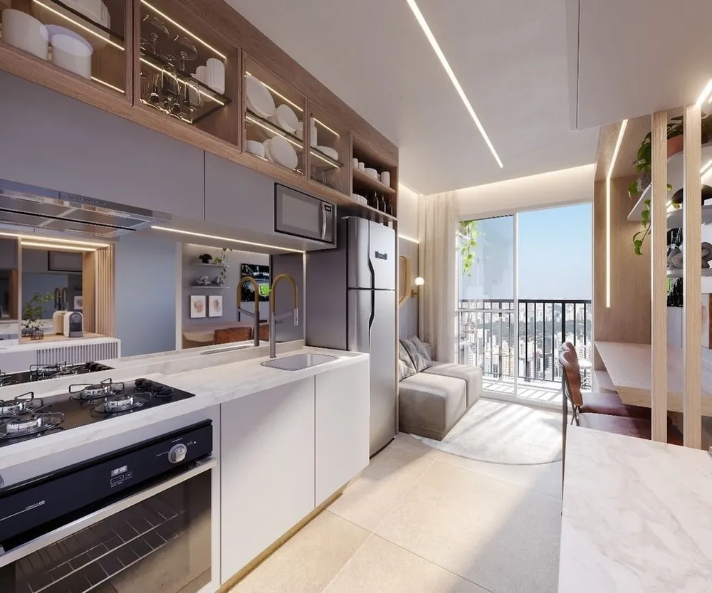 Apartamento, 2 quartos, 37 m² - Foto 2
