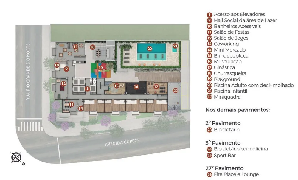 Apartamento, 2 quartos, 35 m² - Foto 12