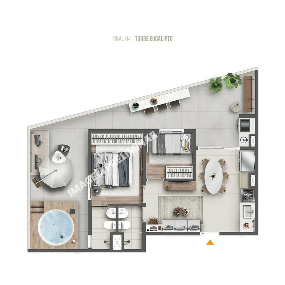 Apartamento, 2 quartos, 61 m² - Foto 8