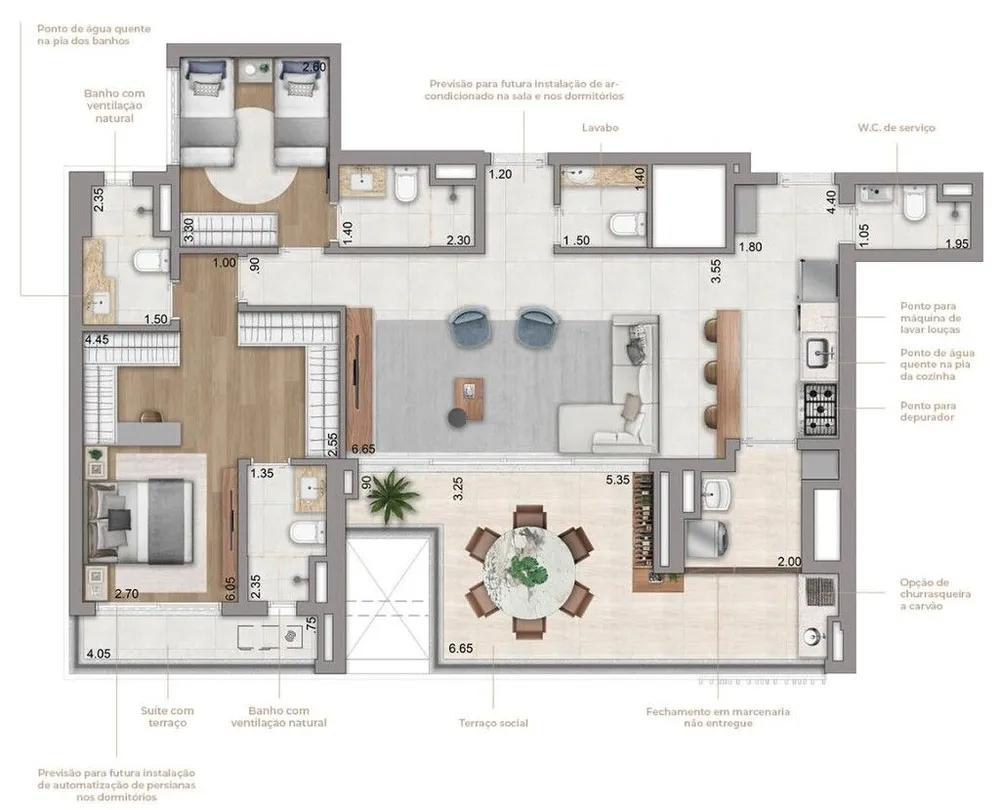 Apartamento, 3 quartos, 126 m² - Foto 7